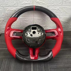 Volante de coche, volante de fibra de carbono personalizado para <span class=keywords><strong>Ford</strong></span> <span class=keywords><strong>Mustang</strong></span> GT 2015 2016 2017 2018 2019 2020 2021 2022 - Product Image 6