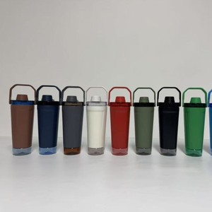 Set de Regalo de Vaso Mezclador de Proteínas con Asa de Acero Inoxidable 304 y Vasos Pequeños para Viajes por Carretera y Actividades al Aire Libre - Product Image 2