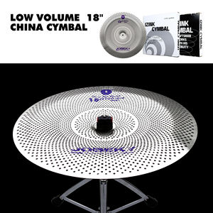 Beatello Expédition rapide 18 ''Cymbales silencieuses <span class=keywords><strong>Instrument</strong></span> <span class=keywords><strong>de</strong></span> percussion professionnel Cymbales CHINE à faible volume Prix bon marché pour batterie - Product Image 2