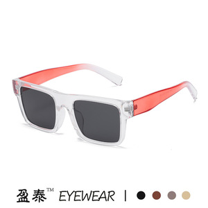 Yingtai Eyewear <b>Square</b> <b>Sunglasses</b> PC Frame UV400 Protection Women's Fashion Sunshades - Product Image 5