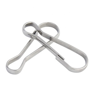 Mousqueton à ressort simple en acier inoxydable pour lanière, crochet de fixation 16 mm pour lanière, porte-clés, porte-carte d'identité, sac à main, <span class=keywords><strong>rideaux</strong></span> DIY - Product Image 3