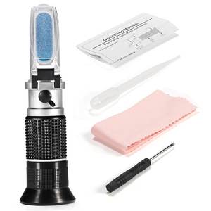 Líquidos portáteis medindo o refratômetro do mel Brix do instrumento para testar o açúcar para o xarope de mel com caso áspero - Product Image 2