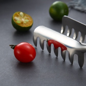 Pinces <span class=keywords><strong>à</strong></span> <span class=keywords><strong>spaghetti</strong></span> en acier inoxydable épaissi, multifonctionnelles, pour repas autonomes et grillades - Product Image 4