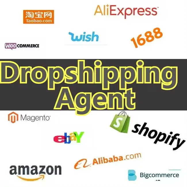 Agente de Dropshipping profesional 1688 Agente de compras con almacén gratuito y Shopify Cumplimiento automático de pedidos