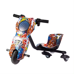 High Speed 250W Front Wheel Drive Electric Scooter <strong>Go</strong> <strong>Kart</strong> for Kids Adults-Outdoor Drifting 36V Lithium Battery Hydraulic Brake - Product Image 3