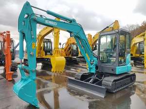 Original SK55SR Earth-Moving Excavators Crawler Diggers Core Motor Engine Gearbox Gear <b>Pump</b> Bearing PLC - Product Image 2