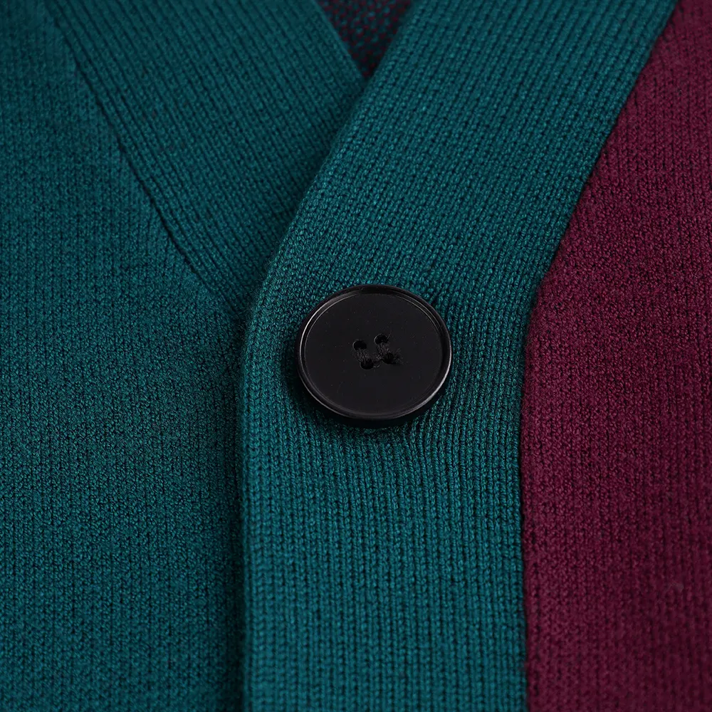 button sweater