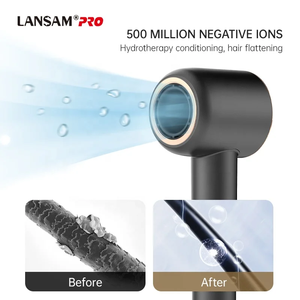 Secador de pelo de iones de alta velocidad con estilo multifuncional con bolsa de viaje EVA para uso doméstico - Product Image 4