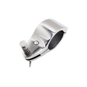 Stainless Steel Pipe Clamp 316 Marine Hardware <b>Yacht</b> Accessories Open Bolt Type For Retrofit Upgrade - Product Image 1