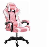 Le moins cher en gros Premium Best Silla Red Rosa Black Chaise de joueur expédition rapide Pro Linkage Pc Chaise de jeu avec repose-pieds