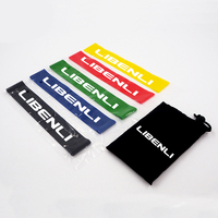 Bandas Elásticas de Resistencia para Ejercicio en Casa, Bandas de Látex para Gimnasio, Mini Bandas de Resistencia