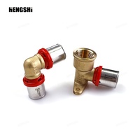 Raccords Pex-AI-Pex HENGSHI 16-32 mm en laiton pour raccordement multicouche par pressage (MLCP)