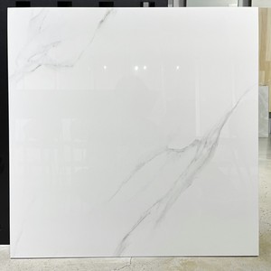 Piastrelle in Porcellana Lucida 60x60 Effetto Marmo, Superficie Levigata e Smaltata, per Pavimenti e Pareti Interni - Product Image 6