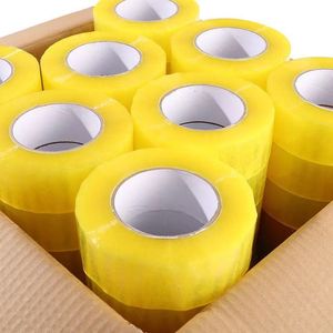 Thùng carton bao bì nhựa <span class=keywords><strong>Bopp</strong></span> niêm phong băng công nghiệp vận chuyển hộp đóng gói trong suốt băng cho di chuyển, văn phòng, nhà - Product Image 5