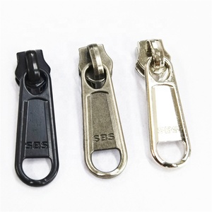 Tùy chỉnh lớn <span class=keywords><strong>Nylon</strong></span> tự động khóa dây kéo thanh trượt với DIY kim loại dây kéo puller bền vững sbszipper thương hiệu 7 #8 # may phụ kiện - Product Image 1