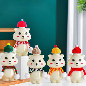 Campione gratuito 350ml Shiba Inu bottiglia di bevanda avvitato Top può personalizzato bottiglia di <span class=keywords><strong>Manila</strong></span> Philippine antifurto zucchero di paglia cibo barattolo di plastica - Product Image 4