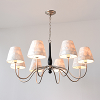 Lustre moderne pour la décoration de la maison française, salle de réception de mariage, hôtel, salon, chambre, restaurant, luminaire suspendu