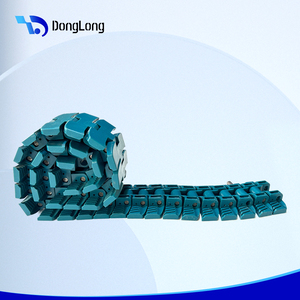 Cadena Plana De Plastico 1060 Serie Curva Lateral Cinta Transportadora Con Rueda Dentada - Product Image 6