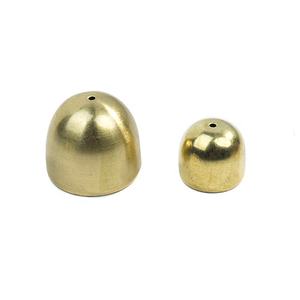 Cascabeles de Metal pequeños para árbol de Navidad, adornos artesanales de 28mm, decoración, regalo, carillones de viento - Product Image 2