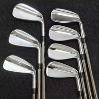 Ensemble complet de clubs de golf pour débutants en acier au carbone forgé CNC, fers pour droitiers avec manche en graphite