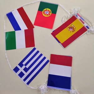 塑料三角旗旗三角标志PE三角旗标题字符串标志 - Product Image 2