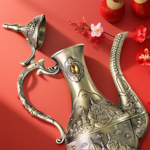 Service à vin de style européen pour la maison, verres à liqueur vintage pour mariage, carafe à vin créative russe - Product Image 3