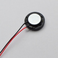 Haut-parleur micro dynamique rond pleine gamme de 13 mm, 8 ohms, 0,5 W pour téléphone portable avec câble