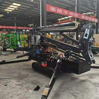 Plateforme aérienne sur chenilles hydraulique multi-puissance Lemax LT16, hauteur de travail 24 m