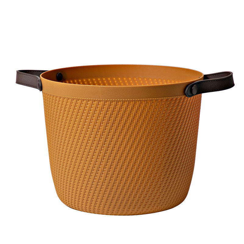 Style rotin [marron] de taille moyenne