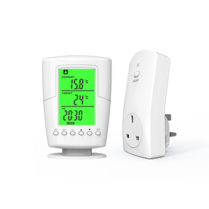 3680V thermostat sans fil contrôleur de température enfichable pour l'appareil de chauffage avec <span class=keywords><strong>TUV</strong></span> certifié - Product Image 1