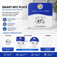 Carte de visite RFID NFC multilingue avec puces NTAG215/216/213 13,56 MHz réutilisable et programmable pour paiement, TikTok, Instagram, usage animalier