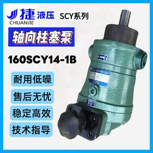 Fournisseur de pompes hydrauliques, pompe à pistons axiaux variable manuelle haute pression 160SCY14-1B (moteur à pistons) - Product Image 4