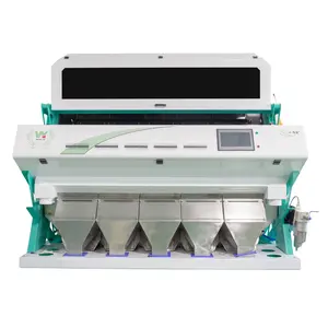 5 Chutes/320 CCD Rice Color Sorter Color Sorting Machine Color Selector For Grain Wheat Corn