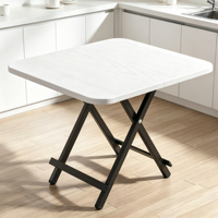 Table à manger pliable portable, bureau pliant carré multifonctionnel, gain de place, table de petit-déjeuner domestique intérieure, cuisine, parc