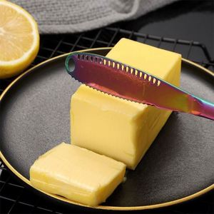 Cuchillo para Queso Multifuncional 3 en 1, Espátula para Mantequilla, Rizador de Mantequilla de Acero Inoxidable 18/0, Cuchillo para Mantequilla Caliente - Product Image 3