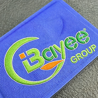 Étiquettes personnalisées pour vêtements, patchs en silicone avec lettres en relief, patchs thermocollants, étiquettes de vêtements personnalisées