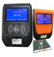 Sistema de máquina de venta de boletos de terminal Pos sin contacto Wifi móviles de boletos de autobús con software Emv Chip Writer