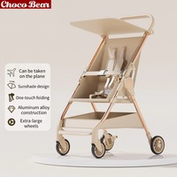 Fabriqué en Chine, chariot en métal léger, poussette pliable, adaptée aux tout-petits, poussette utilisable pour s'asseoir ou s'allonger