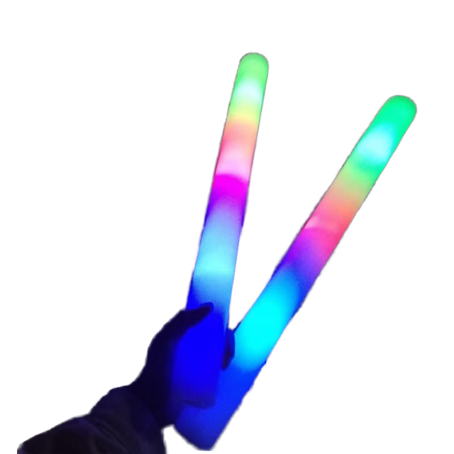 OEM Cheer Tube LED Rgb Light Party Night Club Concert Event Decoration Toy Glow Sticks Bulk Colorful Led Foam Stick