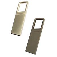 Nouvelle clé USB 3.0 en métal facile à utiliser avec puce USB de classe 3, garantie de 3 ans, capacité réelle, logo personnalisable