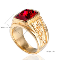 Bague Dragon Unisexe en Acier Titane Plaqué Or, Design Tête de Dragon Audacieuse, Style Rétro Punk Urbain, Usage Quotidien, Diamant 7 Couleurs