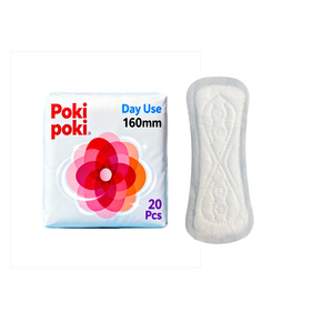 Protège-slips menstruels jetables sans ailettes de qualité supérieure à prix abordable 155mm 160mm 180mm - Product Image 1