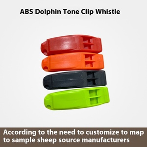 Morsetto del delfino ABS fischietto arancione per piscina fischietto salvavita per la competizione sportiva all'aperto fischietto per arbitri - Product Image 3