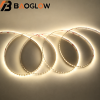 Tira de Luz LED SMD3535 de Alta Luminosidad, Cualquier Corte, 120 LED/M, DC24V, 12W/M, Circuito de Cobre de 8mm de Grosor, Ra70, Lámpara Flexible para Interiores