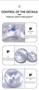 Qualité Fabricant Super Blanc Rond 5 Pouces Éclairage <span class=keywords><strong>Automobile</strong></span> Phare Scellé Phare à Faisceau Scellé - Product Image 6