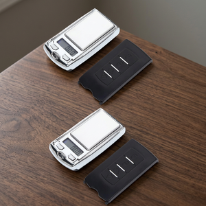 Hot Selling Factory Supply 200g <b>Mini</b> Stainless Steel Electronic Pocket <b>Scale</b> Car Key Design Battery Powered Digital <b>Scale</b> Lid - Product Image 3
