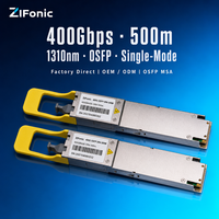 Module émetteur-récepteur optique OSFP DR4 400G 1310nm monomode MPO 500m 400 Gbit/s pour l'interconnexion des centres de données