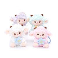 Porte-clés en peluche, pendentif mouton en peluche, jouet poupée mouton en peluche