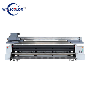 Imprimante UV hybride 3D grand format pour surfaces plates et rouleaux, fabriquée en Chine - Product Image 2