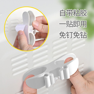 Organisateur de câbles pour appareils électroménagers, enrouleur de câbles de cuisine, auto-adhésif, sans perçage, cordon d'alimentation avec support adhésif pour câbles - Product Image 4